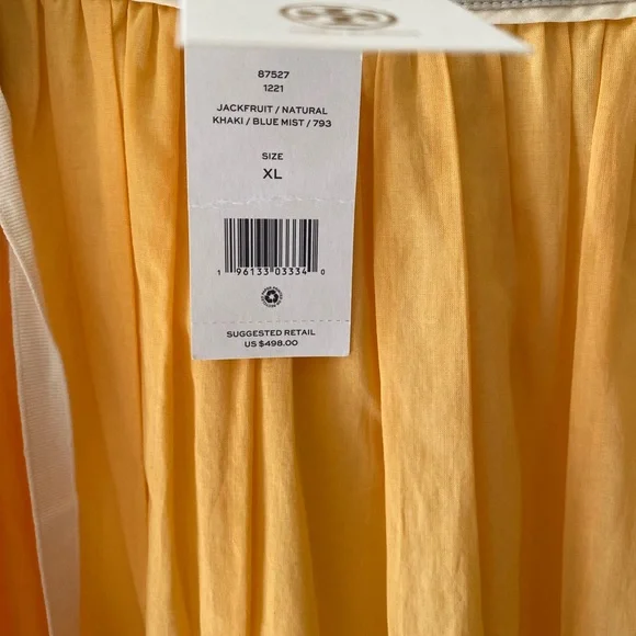 NWT TORY BURCH COLORBLOCK DRESS. SIZE L/XL.GORGEOUS DRESS.GREAT QUALITY $498